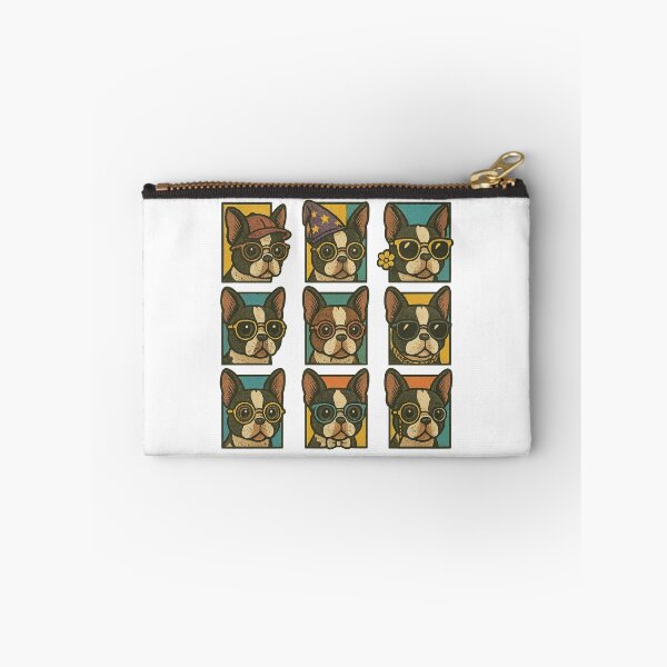 Item preview, Boston Terrier Trendsetters  designed and sold by Fluff and Tough.