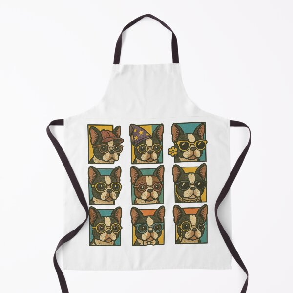 Item preview, Boston Terrier Trendsetters  designed and sold by Fluff and Tough.