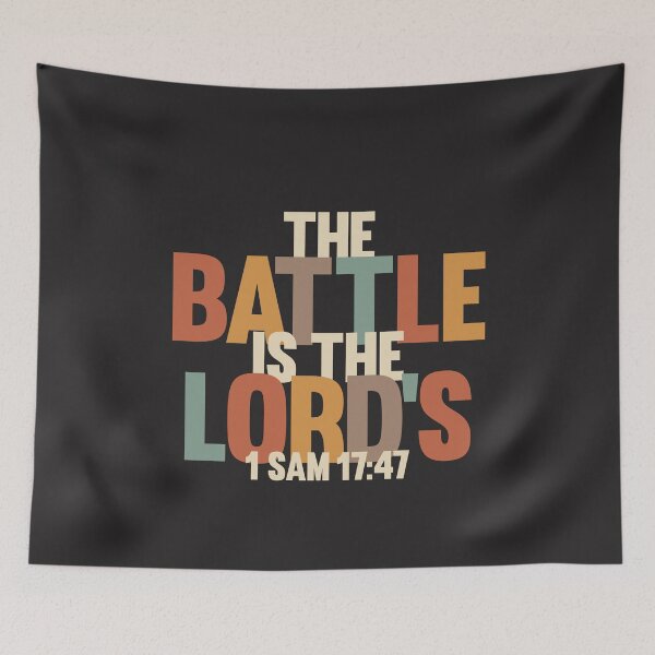 Item preview, The Battle Is the Lord’s - 1 Sam 17:47 designed and sold by cidolopez.