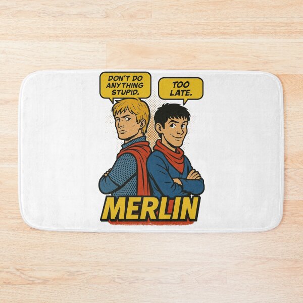 Item preview, Merlin & Arthur - Saving Your Ass Again? designed and sold by ElCineFriki.