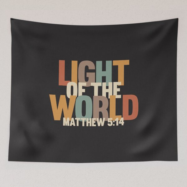 Item preview, Light of the World - Matthew 5:14 designed and sold by cidolopez.