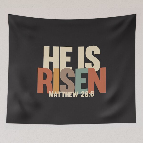 Item preview, He Is Risen - Matthew 28:6 designed and sold by cidolopez.