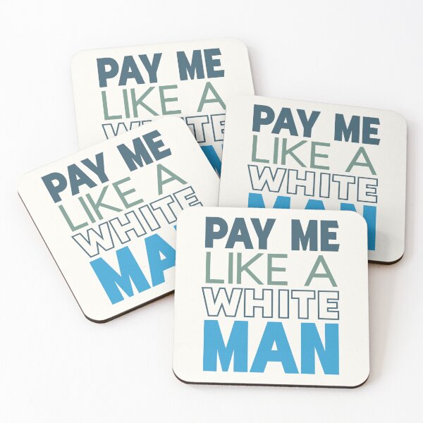Item preview, Pay Me Like A White Man Feminist Equality Colorful Slogan  designed and sold by hiacynto.