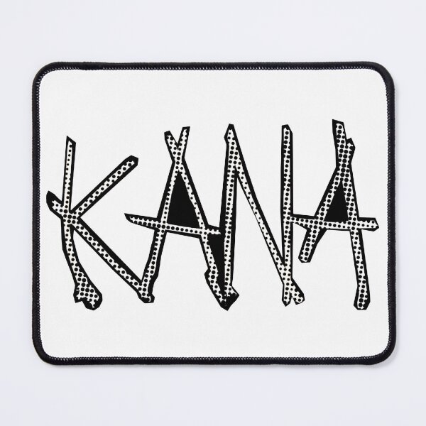 Item preview, Kana tag pop art canes font - black and white designed and sold by kanakeen.