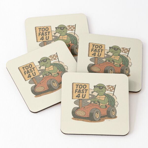 Item preview, Too Fast 4 U Racing Turtle designed and sold by zzz888.