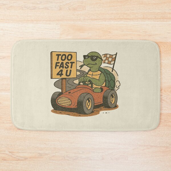 Item preview, Too Fast 4 U Racing Turtle designed and sold by zzz888.