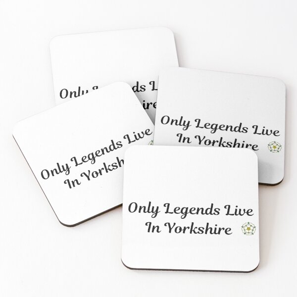 Item preview, Only Legends Live In Yorkshire - Proud Yorkshire Gift Design designed and sold by pudrick1.