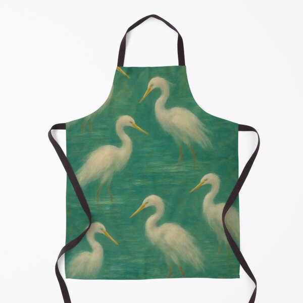 Item preview, Dreaming Herons Painting designed and sold by crazypattern.
