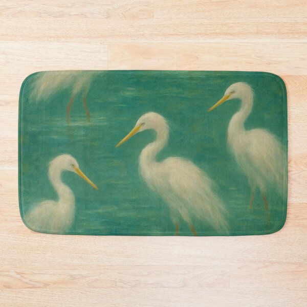 Item preview, Dreaming Herons Painting  designed and sold by crazypattern.