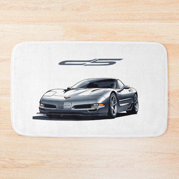 Item preview, Silver C5 Corvette – Modern American Muscle Car Art  designed and sold by TheArtOfCar.