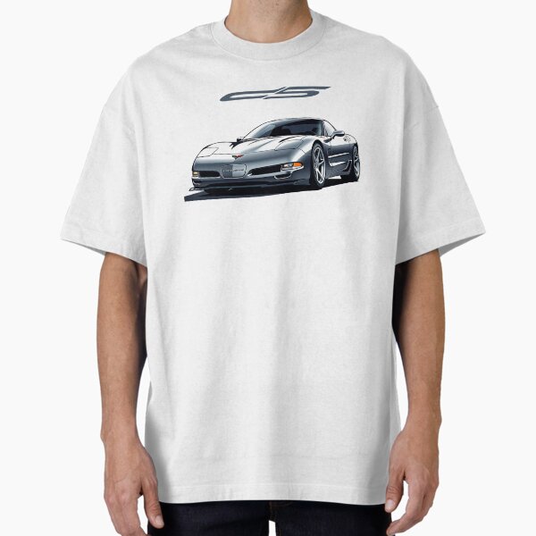 Item preview, Silver C5 Corvette – Modern American Muscle Car Art  designed and sold by TheArtOfCar.