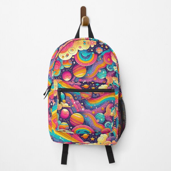 Item preview, Cosmic Rainbow Abstract Art designed and sold by Dopamine Glitch.