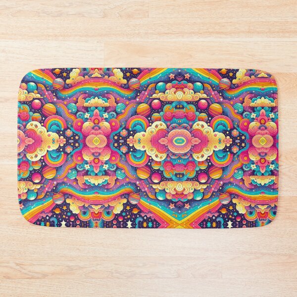 Item preview, Cosmic Rainbow Abstract Art designed and sold by Dopamine Glitch.