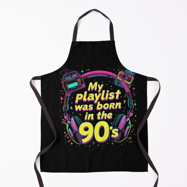 Item preview, My Playlist Was Born in the 90s - Retro Music Lover Design designed and sold by ZENTIO.