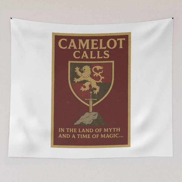 Item preview, Camelot Shield - Honor and Magic designed and sold by ElCineFriki.