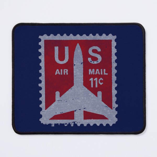 Item preview, Air Mail Express – Vintage U.S. Stamp  designed and sold by bubbliciousart.