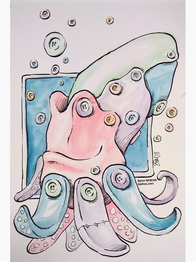 Button-up Octopus by ByronMcBride