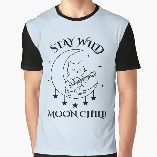 Artikel-Vorschau von Bleib wildes Mondkind, designt und verkauft von ColorSkyDesigns.