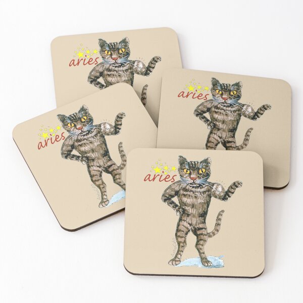 Item preview, Aries AstroCat designed and sold by Astrocats4Bilo.