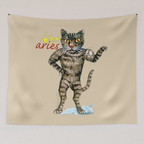 Item preview, Aries AstroCat designed and sold by Astrocats4Bilo.