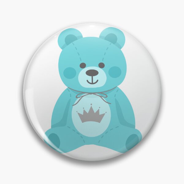 Item preview, crown teddy bear designed and sold by Camille Albers.