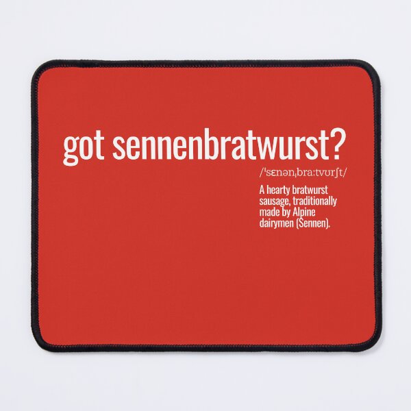 Item preview, got sennenbratwurst? designed and sold by nature. electrified..