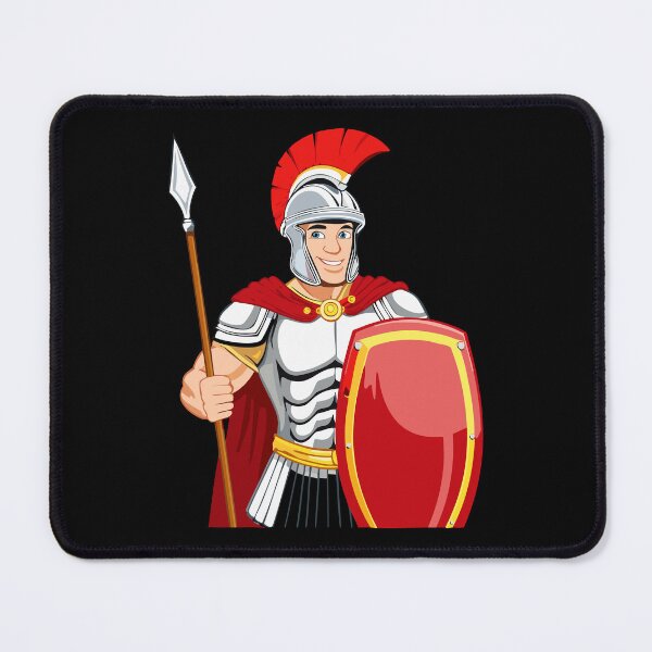 Item preview, Roman centurion, Roman soldier in a helmet with crest, with a shield and a spear, Roman legionary soldier designed and sold by Danler.