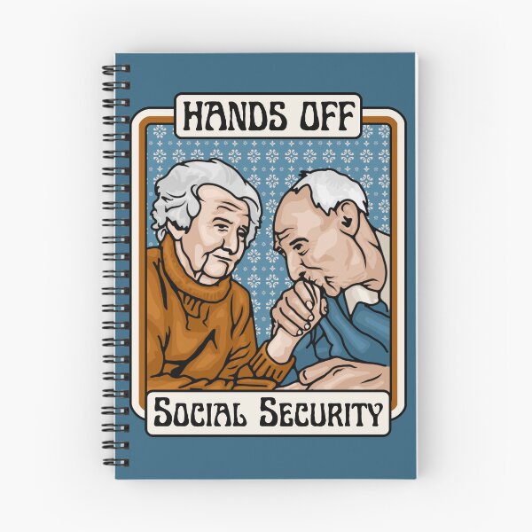 Item preview, Hands Off Social Security designed and sold by Unhinged Heather.