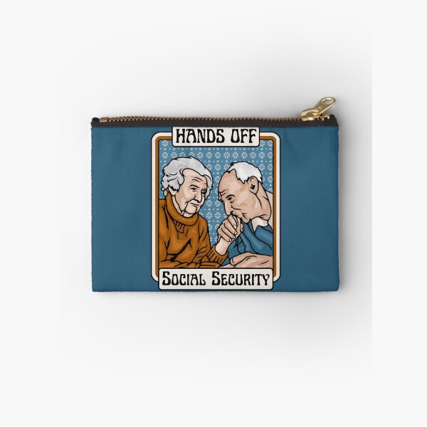 Item preview, Hands Off Social Security designed and sold by Unhinged Heather.