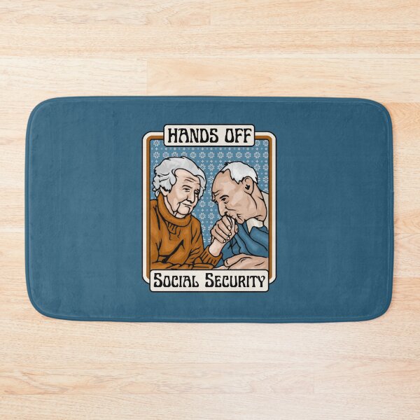 Item preview, Hands Off Social Security designed and sold by Unhinged Heather.