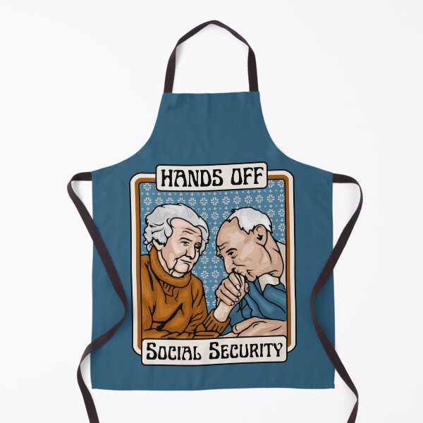 Item preview, Hands Off Social Security designed and sold by Unhinged Heather.