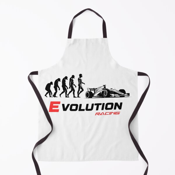 Aperçu de l'œuvre Evolution Racing Évolution humaine Formule 1 créée et vendue par thundergearshop.