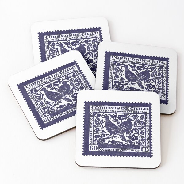 Item preview, Sello de Chile – Vintage Postage Tribute  designed and sold by bubbliciousart.