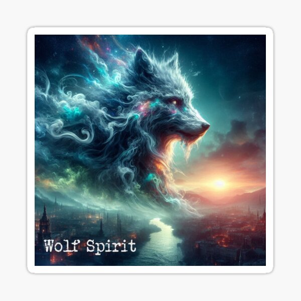 Aperçu de l'œuvre Esprit du Loup, version 4 créée et vendue par SarcasticSarah.