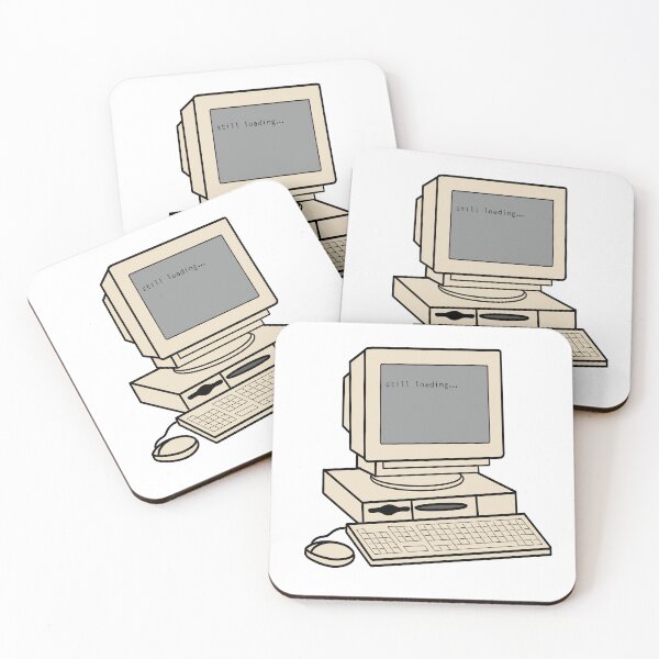 Item preview, Still Loading – Retro Computer Design for Patience Pros designed and sold by majownik.