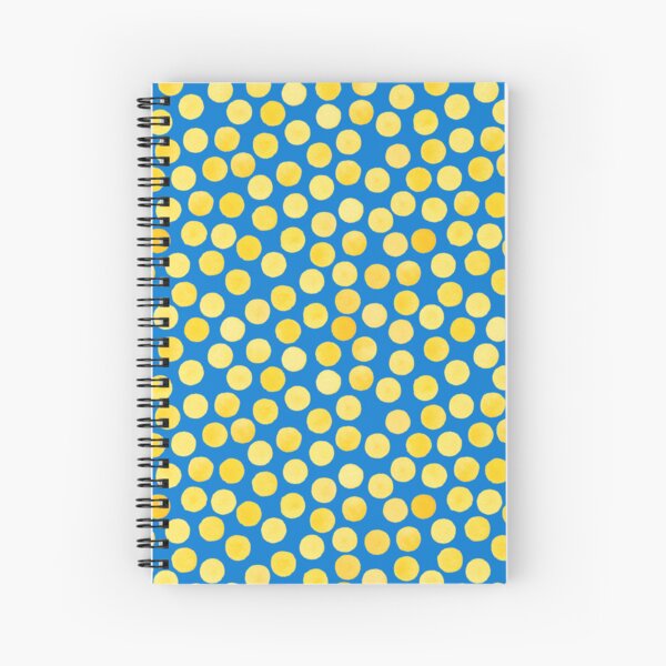 Item preview, Yellow Dots on Blue designed and sold by Rachel Fritz Watson.