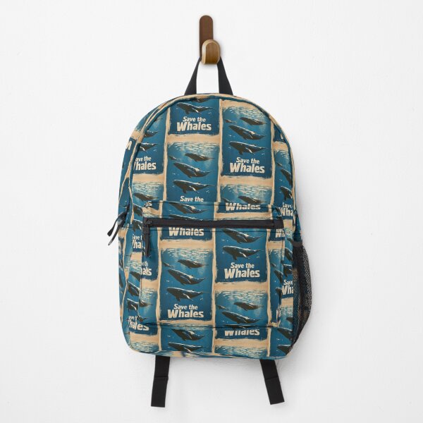 Item preview, Save the Whales - About to Breach designed and sold by PortSundries.