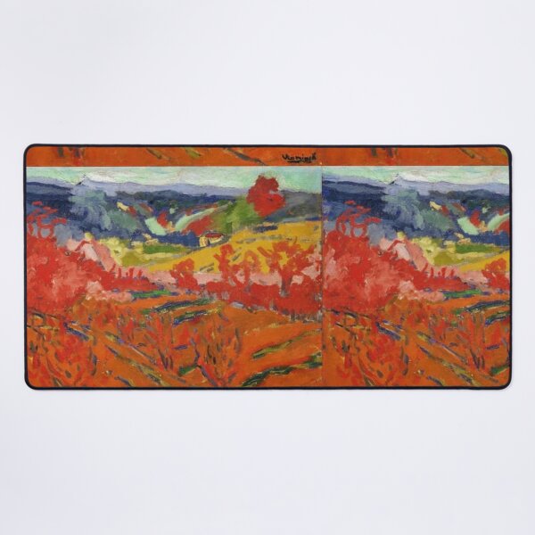 Item preview, Autumn Landscape by Maurice De Vlaminck (Digitally enhanced by WatermarkNZ Press designed and sold by CristalleLisa.