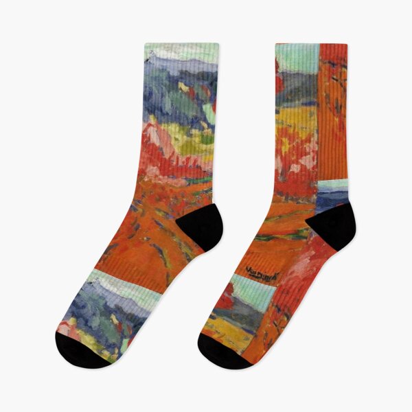 Item preview, Autumn Landscape by Maurice De Vlaminck (Digitally enhanced by WatermarkNZ Press designed and sold by CristalleLisa.