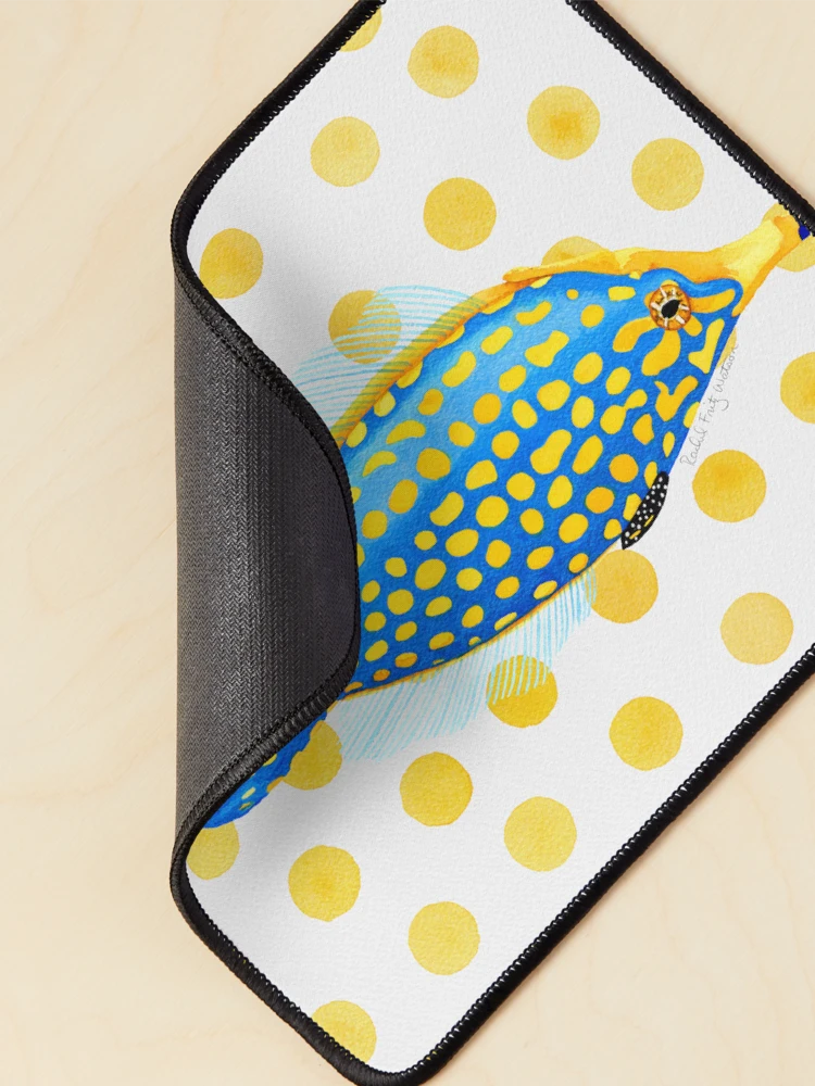 Thumbnail 2 of 5, Mouse Pad, Harlequin Filefish designed and sold by Rachel Fritz Watson.