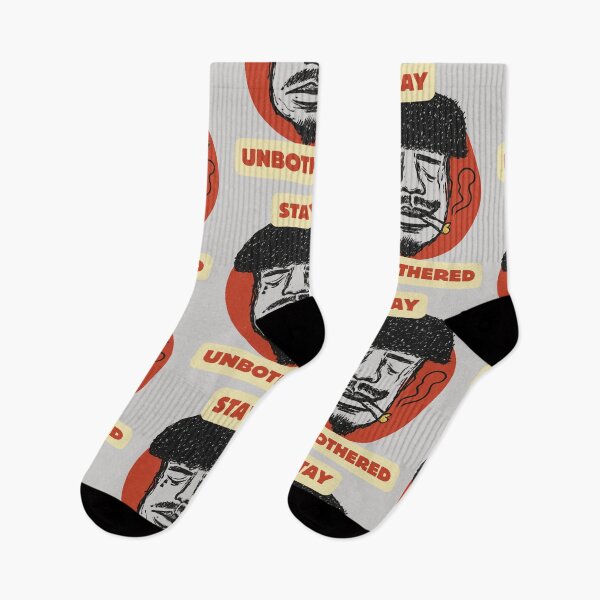 Item preview, Stay Unbothered - smoking man design designed and sold by TheCandidate.