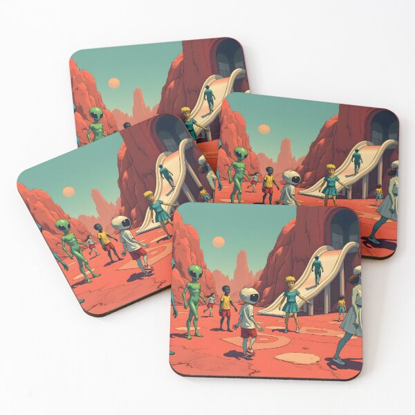 Item preview, Recess on Mars designed and sold by AlienInkvasion.