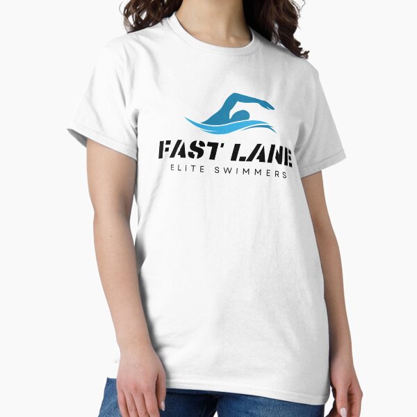 Item preview, Fast Lane Elite Swimmers T-shirt designed and sold by GalleryAttire1.