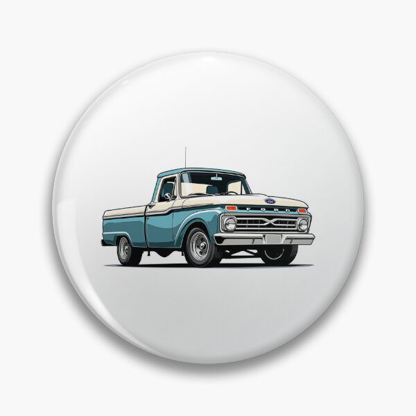 Item preview, 1966 Ford F-100 Pickup – Classic Vintage Truck Art designed and sold by TheArtOfCar.