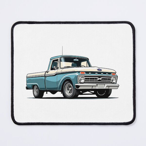 Item preview, 1966 Ford F-100 Pickup – Classic Vintage Truck Art designed and sold by TheArtOfCar.
