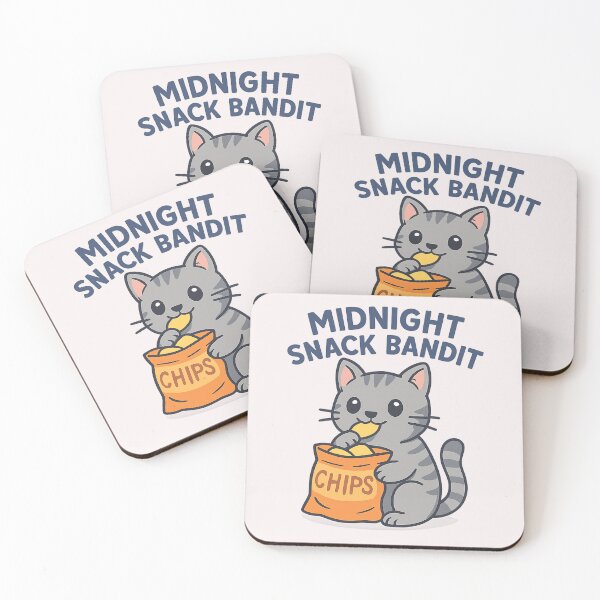 Item preview, Midnight Snack Bandit – Cute Tabby Cat Edition designed and sold by ALITOPRINCE.