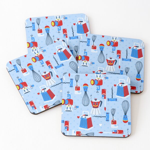 Item preview, mid century cute kitchen cooking utensils retro designed and sold by Gossip Rag.