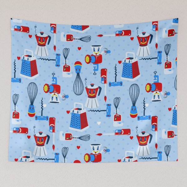 Item preview, mid century cute kitchen cooking utensils retro designed and sold by Gossip Rag.