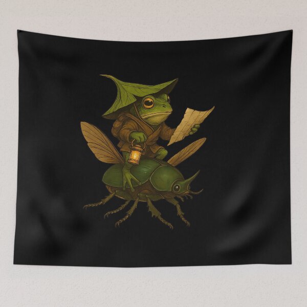 Item preview, Jungle Guide - Frogs and the Map designed and sold by ATOTI.