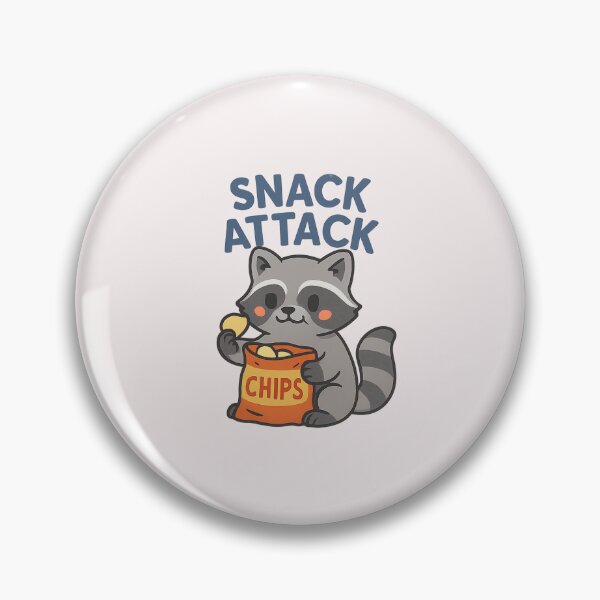 Item preview, Snack Attack – Chubby Raccoon Edition designed and sold by ALITOPRINCE.